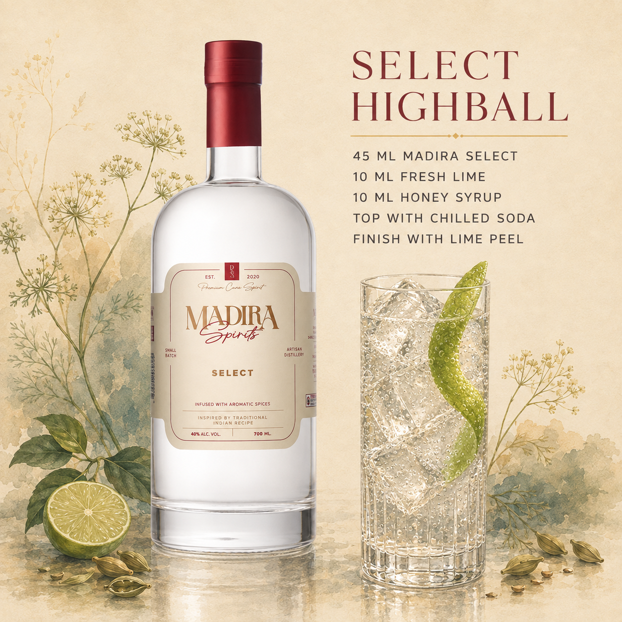 Select Highball made with Madirraa Select